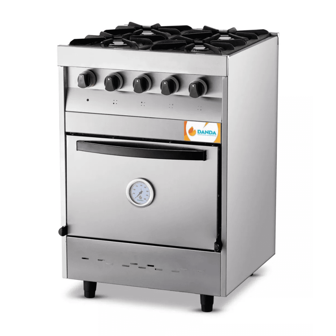 Cocina Danda Siena 4 Hornallas 60cm Multigas