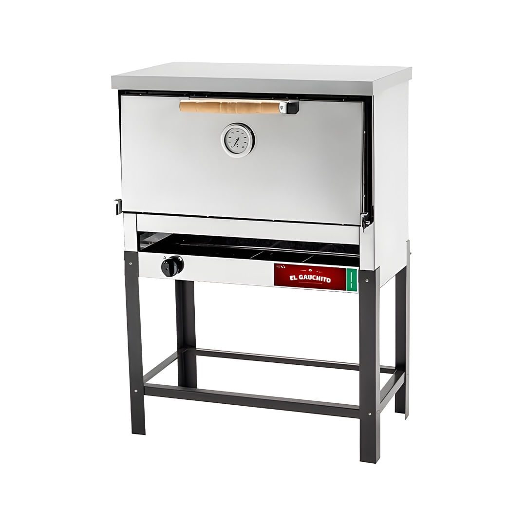 Horno Pizzero Sol Real Gauchito 608i 12 Moldes Gas Envasado