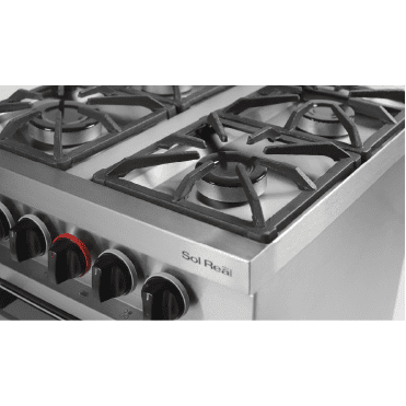 Cocina Mini Sol Real 4 Hornallas con Parrilla de 57.5cm Gas Envasado - Imagen 3
