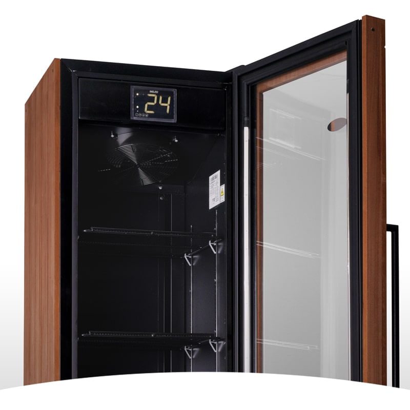 Heladera Exhibidora Inelro MT-11 Nordica Black 301 L - Imagen 2