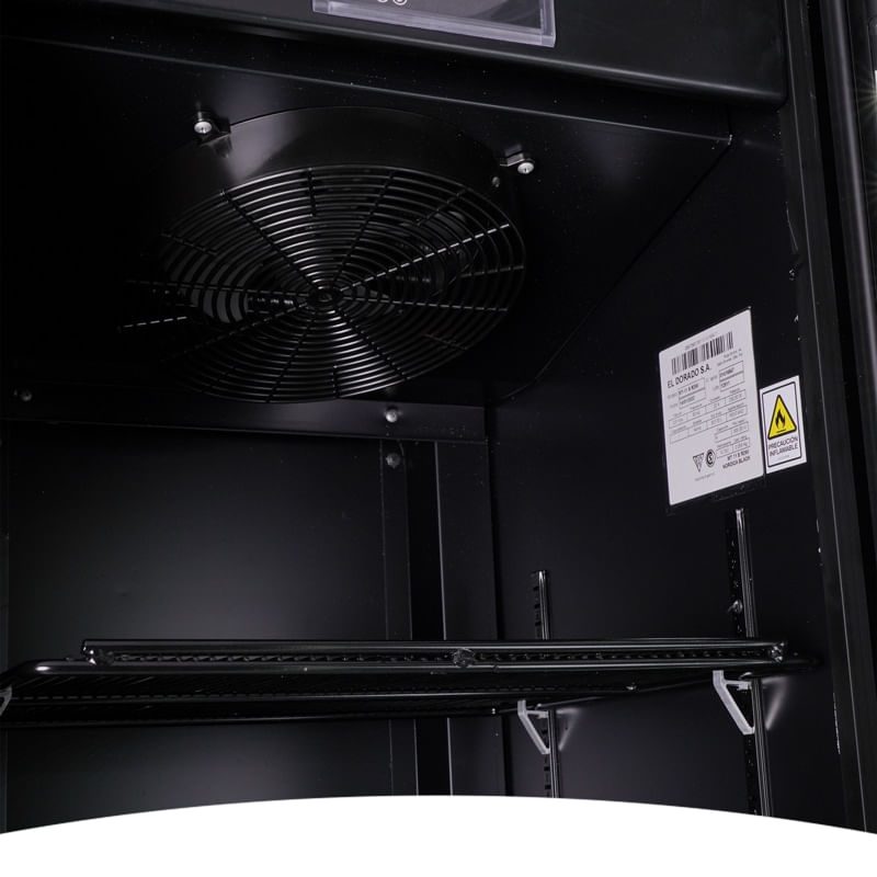 Heladera Exhibidora Inelro MT-11 Nordica Black 301 L - Imagen 4