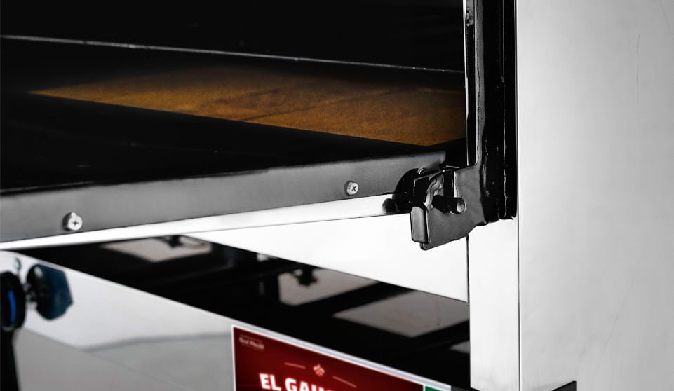 Horno Pizzero Sol Real Gauchito 608i 12 Moldes Gas Natural - Imagen 2