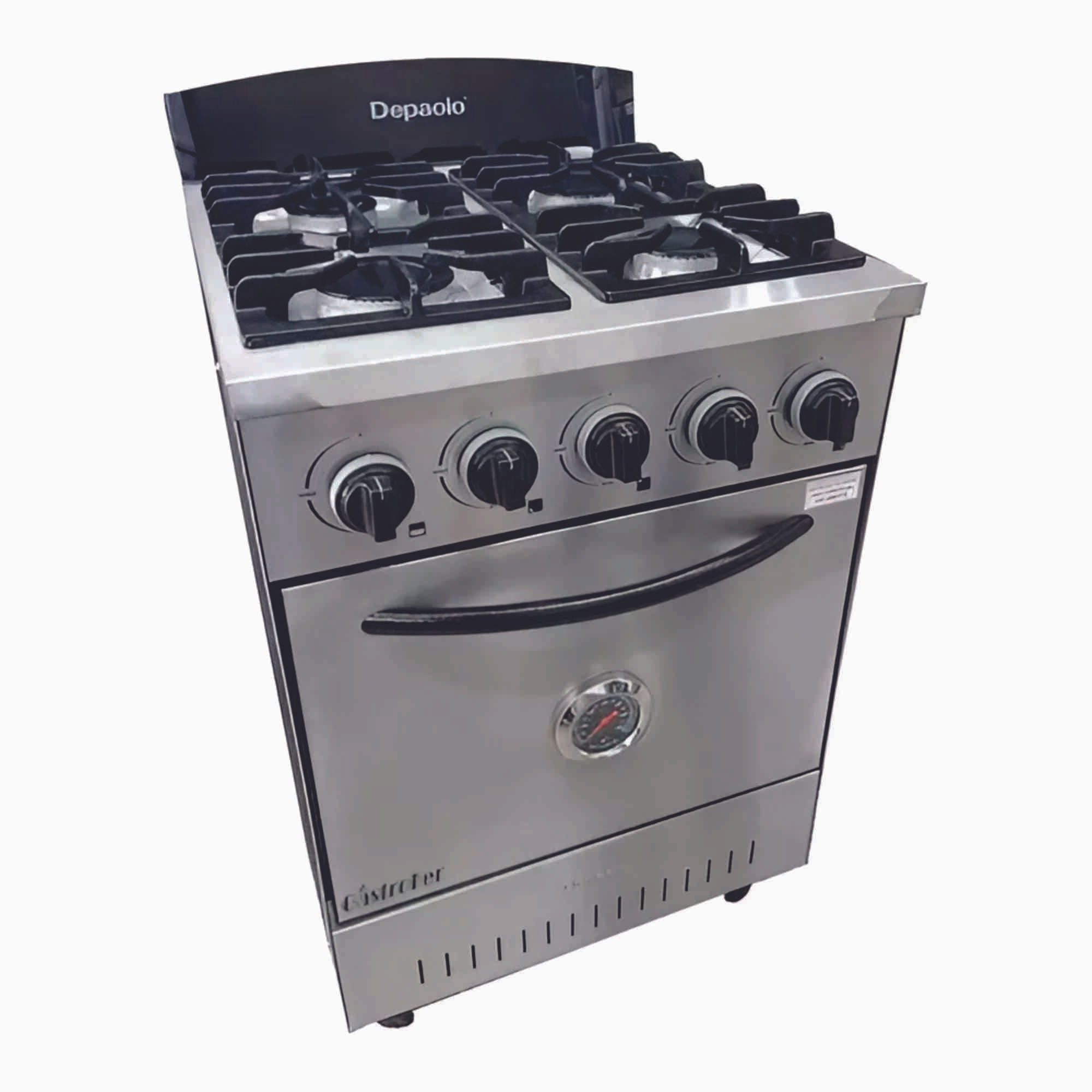 Cocina Depaolo Rosario 4 Hornallas Mini Gas Envasado - Imagen 2