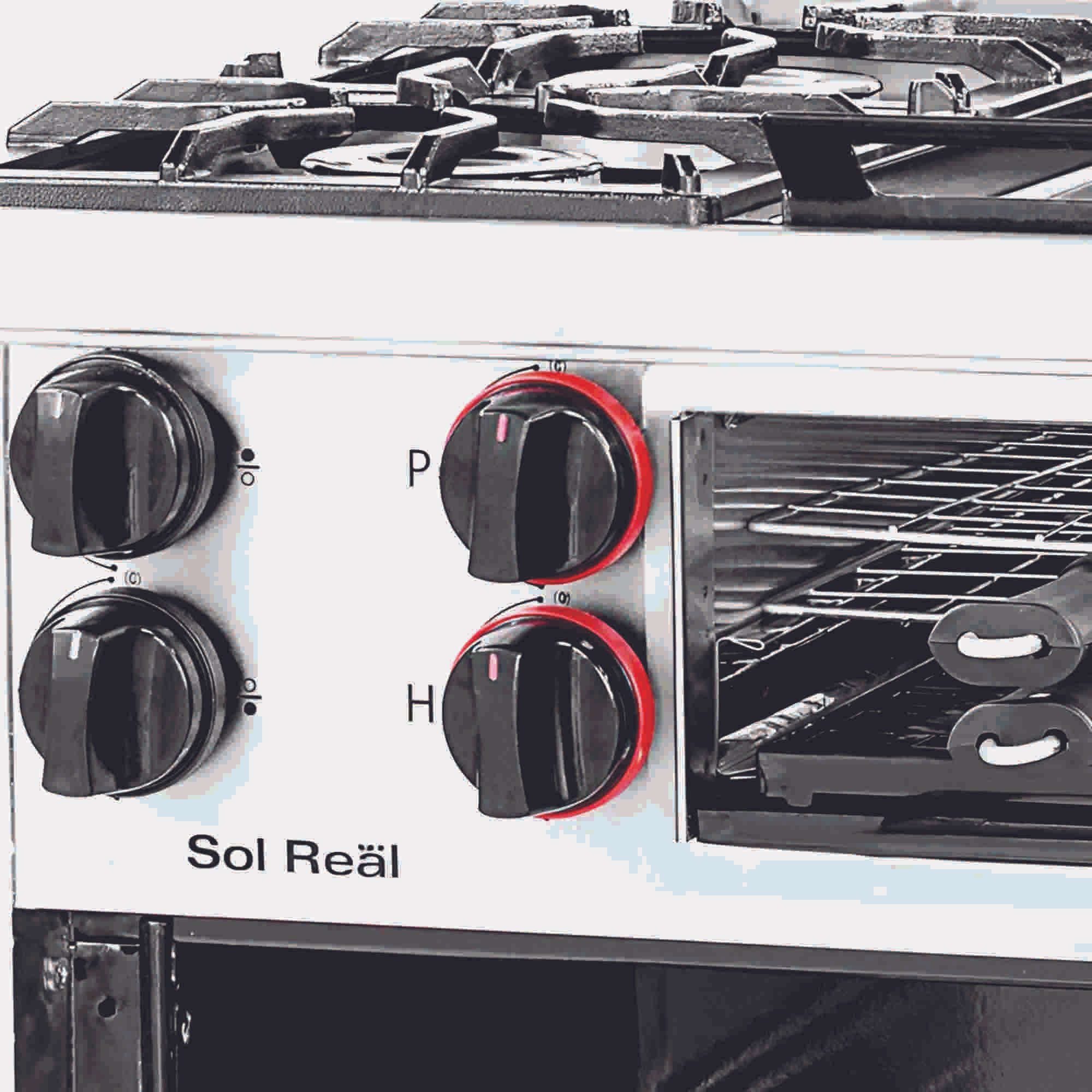 Cocina Sol Real 600PVNP 59 Cm Gas Natural - Imagen 2