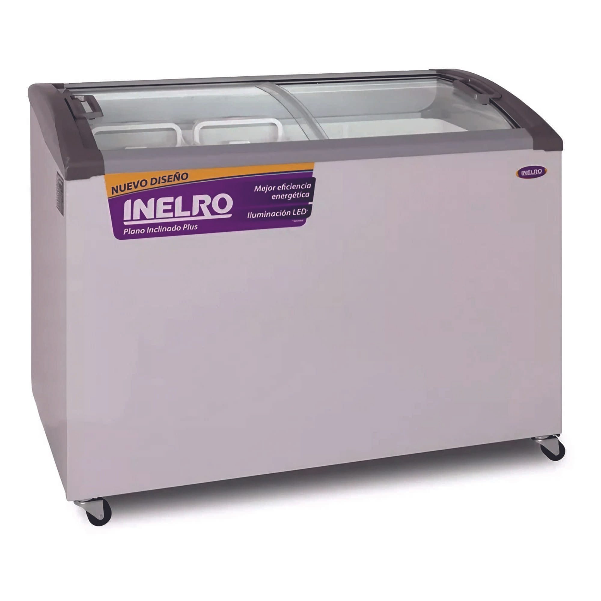 Freezer Inelro FIH-350 279 Litros Horizontal Tapa de Vidrio