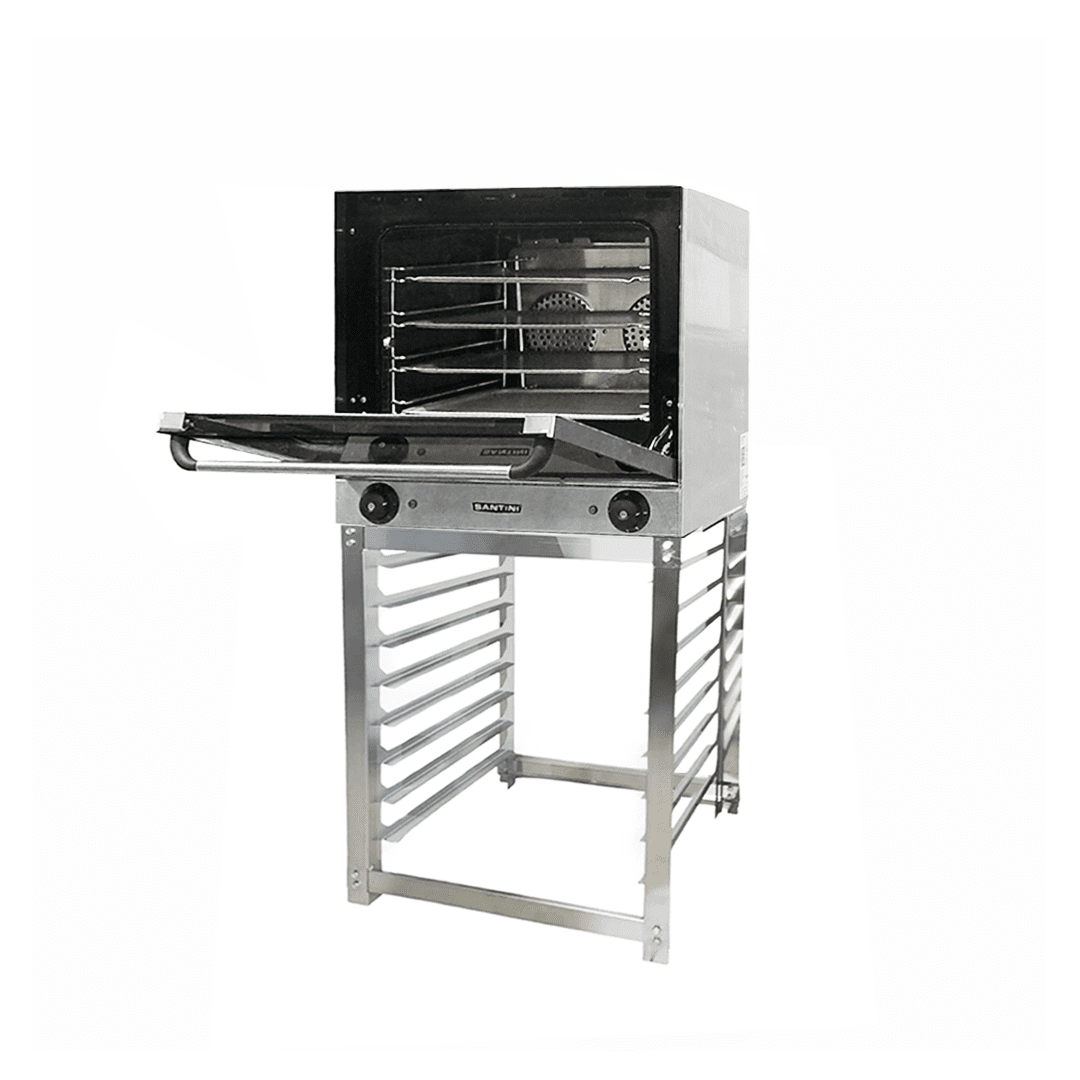 Horno Convector Santini Eléctrico 4 Bandejas + Base - Imagen 2