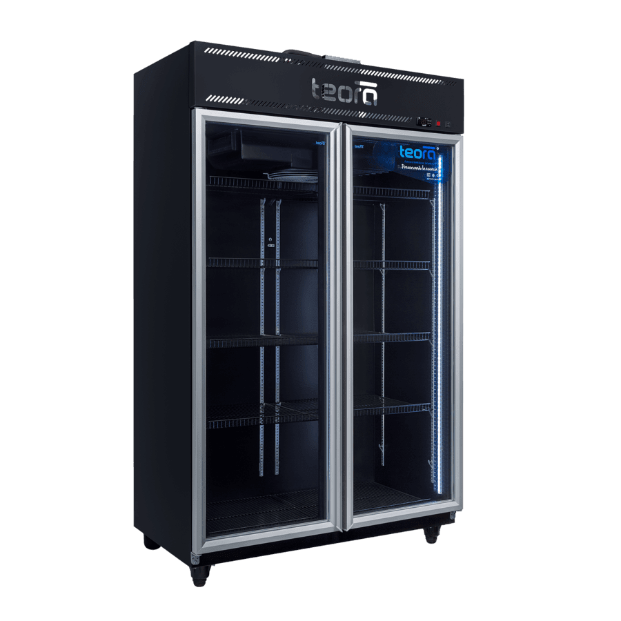 Heladera Expositora Teora 950 Litros 2 ptas Black