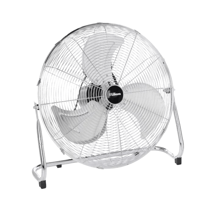 Turboventilador Liliana 18" 3 aspas parrilla cromada