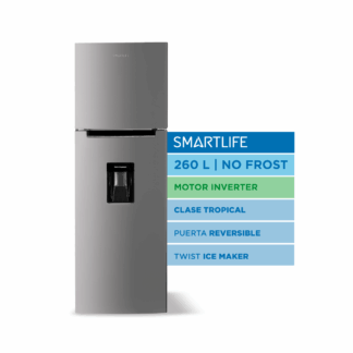 Heladera Smartlife 260 Litros No Frost Con Dispenser