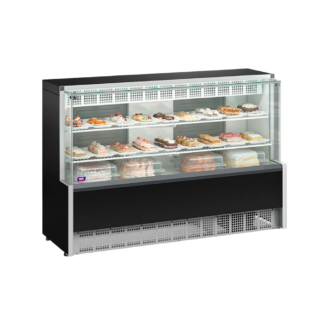 Heladera Tortera Estática INR 1,73 Mts Negra